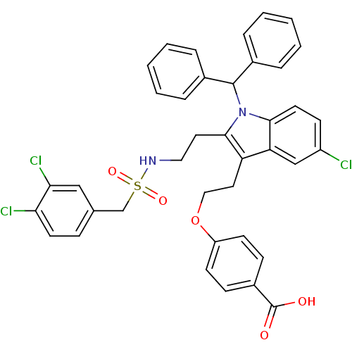 Chemical structure of BindingDB Monomer ID 50205515