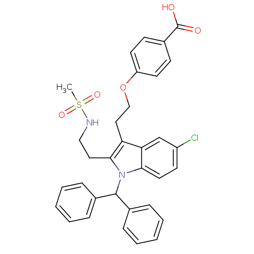 Chemical structure of BindingDB Monomer ID 50205517