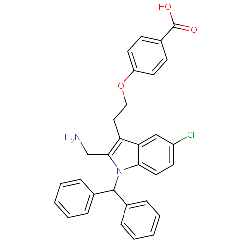 Chemical structure of BindingDB Monomer ID 50205521