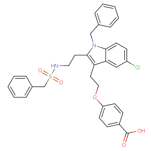 Chemical structure of BindingDB Monomer ID 50205522