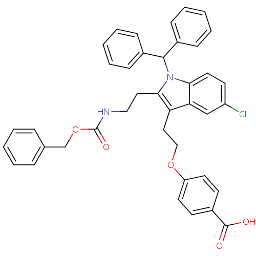 Chemical structure of BindingDB Monomer ID 50205523