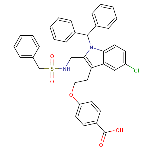Chemical structure of BindingDB Monomer ID 50205524