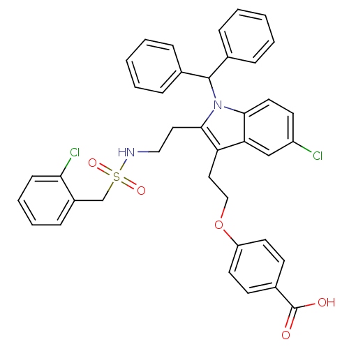 Chemical structure of BindingDB Monomer ID 50205525