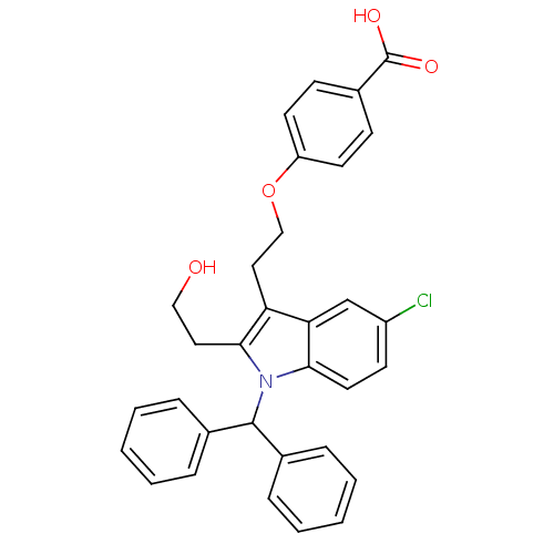 Chemical structure of BindingDB Monomer ID 50205526