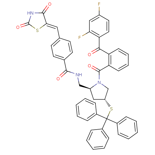 Chemical structure of BindingDB Monomer ID 50205527