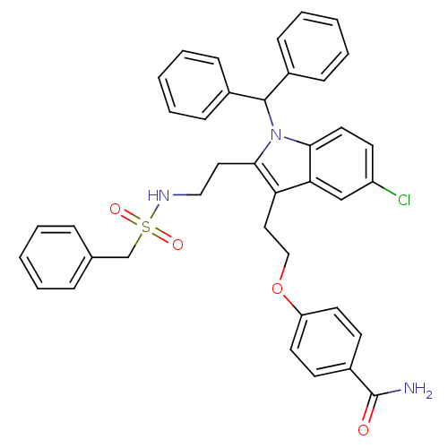 Chemical structure of BindingDB Monomer ID 50205529