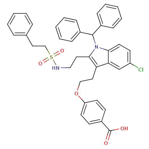 Chemical structure of BindingDB Monomer ID 50205539