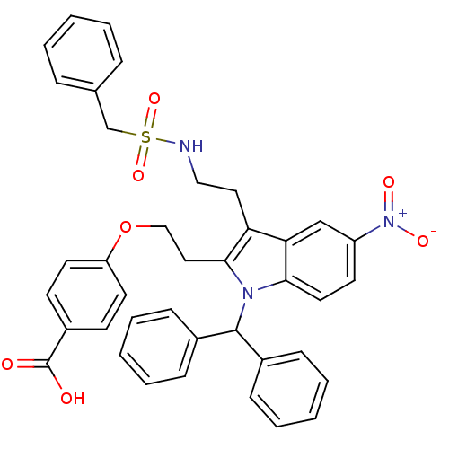 Chemical structure of BindingDB Monomer ID 50205543