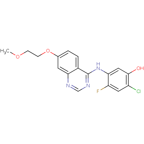 Chemical structure of BindingDB Monomer ID 50205554