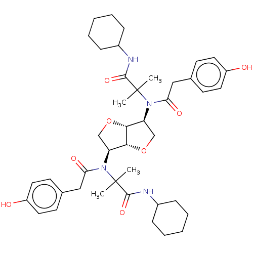 Chemical structure of BindingDB Monomer ID 50205625