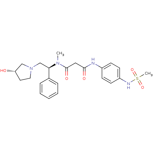 Chemical structure of BindingDB Monomer ID 50205685