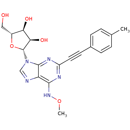 Chemical structure of BindingDB Monomer ID 50205696