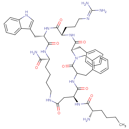 Chemical structure of BindingDB Monomer ID 50205743