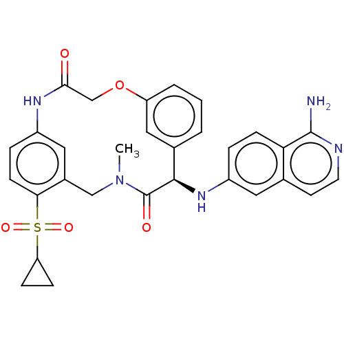 Chemical structure of BindingDB Monomer ID 50205820