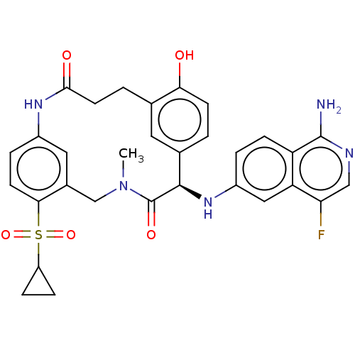Chemical structure of BindingDB Monomer ID 50205823