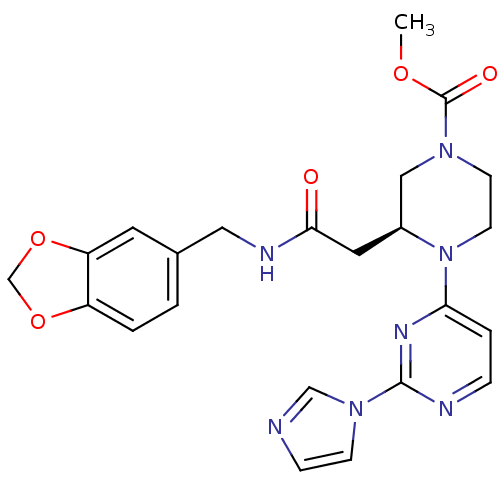 Chemical structure of BindingDB Monomer ID 50205910