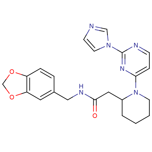 Chemical structure of BindingDB Monomer ID 50205926