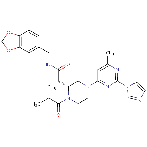 Chemical structure of BindingDB Monomer ID 50205930