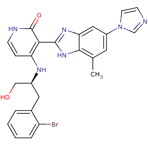 Chemical structure of BindingDB Monomer ID 50206118