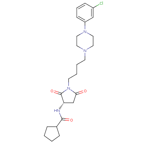 Chemical structure of BindingDB Monomer ID 50206344