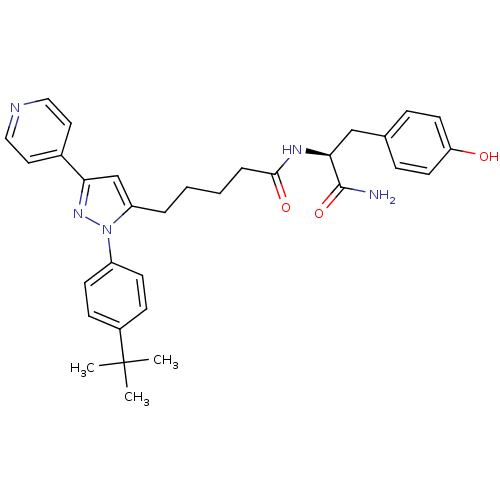 Chemical structure of BindingDB Monomer ID 50206395