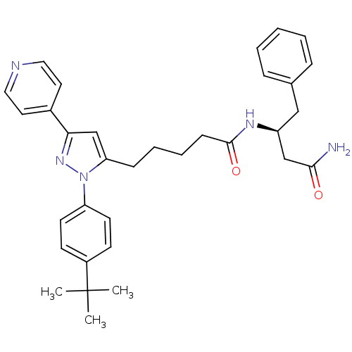 Chemical structure of BindingDB Monomer ID 50206397