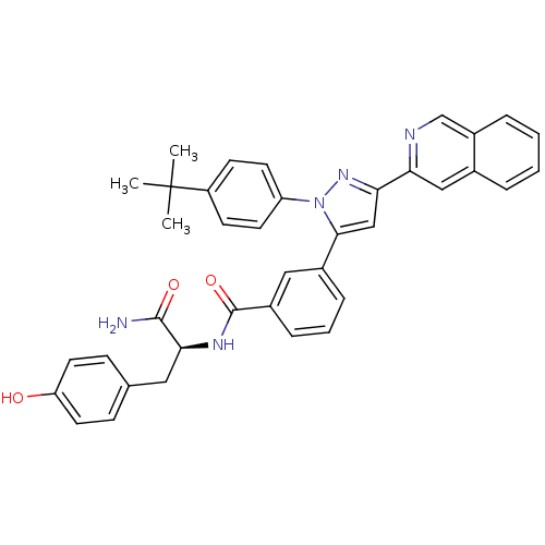 Chemical structure of BindingDB Monomer ID 50206400