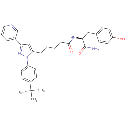 Chemical structure of BindingDB Monomer ID 50206401