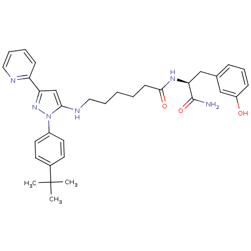 Chemical structure of BindingDB Monomer ID 50206402