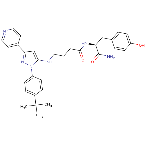 Chemical structure of BindingDB Monomer ID 50206404