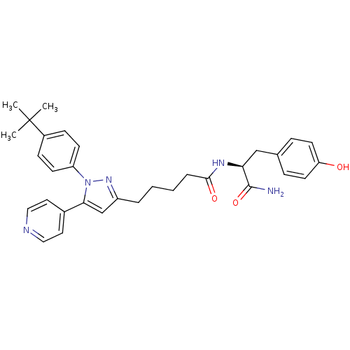 Chemical structure of BindingDB Monomer ID 50206405