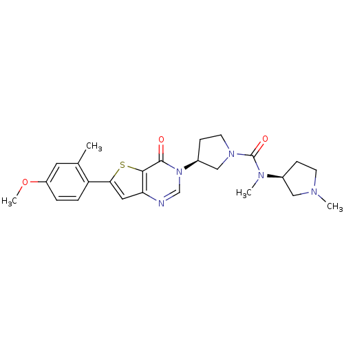 Chemical structure of BindingDB Monomer ID 50206694