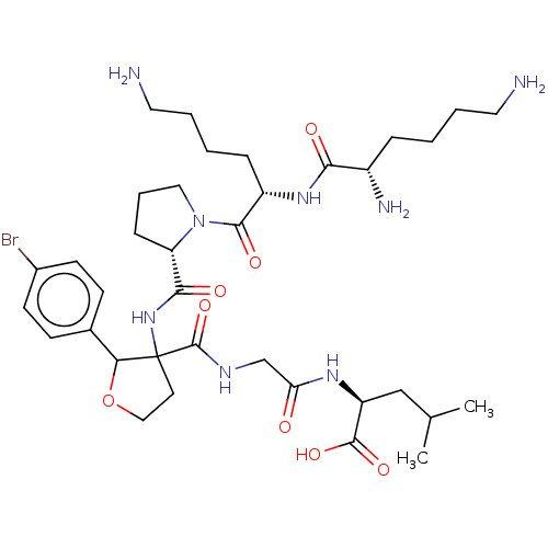 Chemical structure of BindingDB Monomer ID 50206697