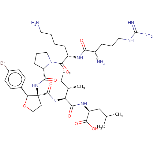 Chemical structure of BindingDB Monomer ID 50206703