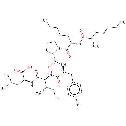 Chemical structure of BindingDB Monomer ID 50206707