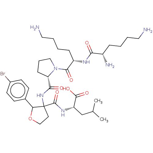 Chemical structure of BindingDB Monomer ID 50206709