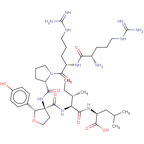 Chemical structure of BindingDB Monomer ID 50206710