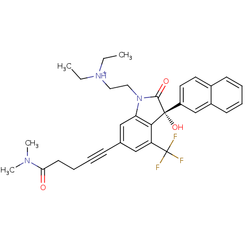 Chemical structure of BindingDB Monomer ID 50206782