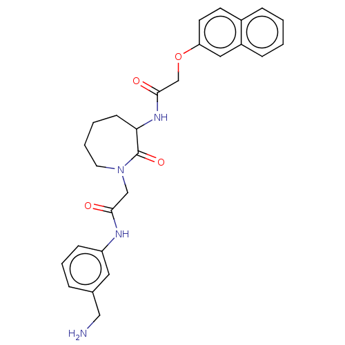 Chemical structure of BindingDB Monomer ID 50206960
