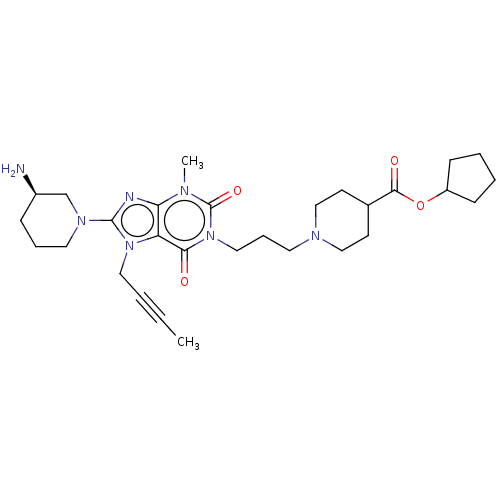 Chemical structure of BindingDB Monomer ID 50207298