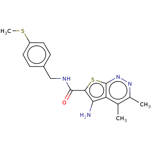 Chemical structure of BindingDB Monomer ID 50207523