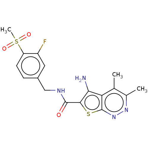 Chemical structure of BindingDB Monomer ID 50207525