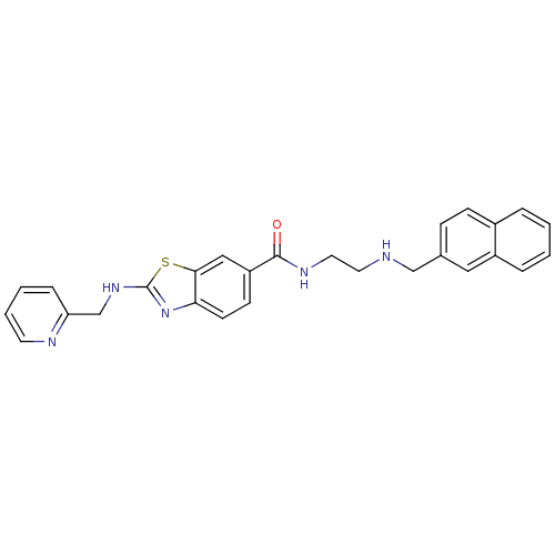 Chemical structure of BindingDB Monomer ID 50207634
