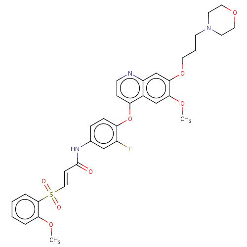 Chemical structure of BindingDB Monomer ID 50207726