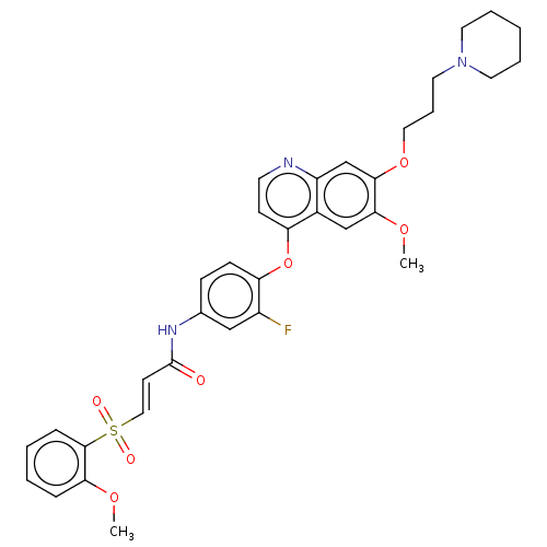 Chemical structure of BindingDB Monomer ID 50207727