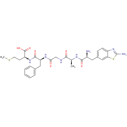 Chemical structure of BindingDB Monomer ID 50207833