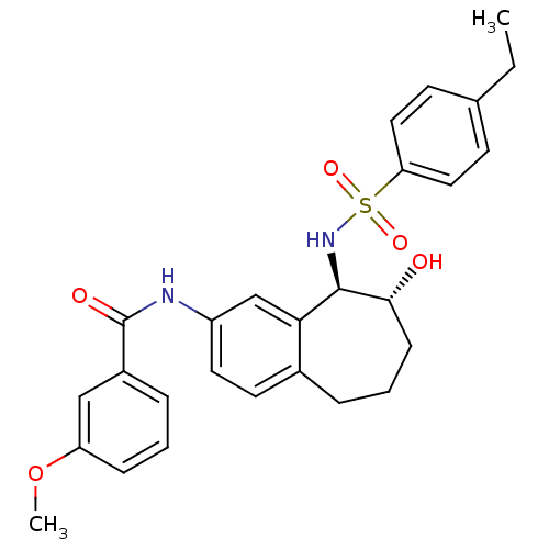 Chemical structure of BindingDB Monomer ID 50207912