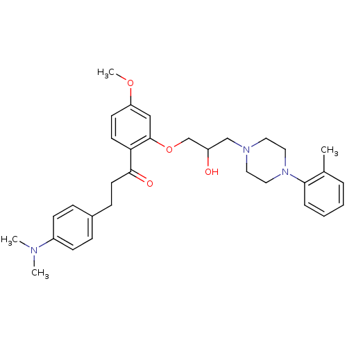 Chemical structure of BindingDB Monomer ID 50207970