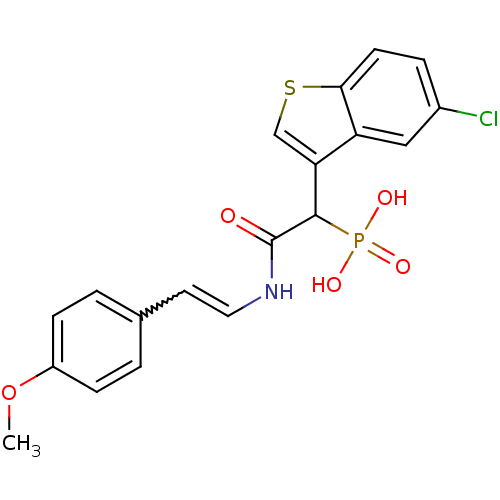 Chemical structure of BindingDB Monomer ID 50208219