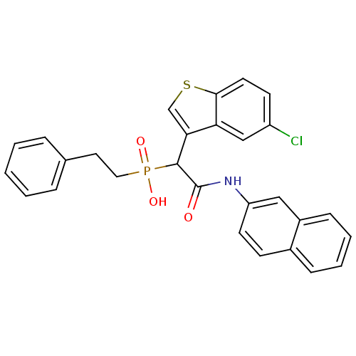 Chemical structure of BindingDB Monomer ID 50208220